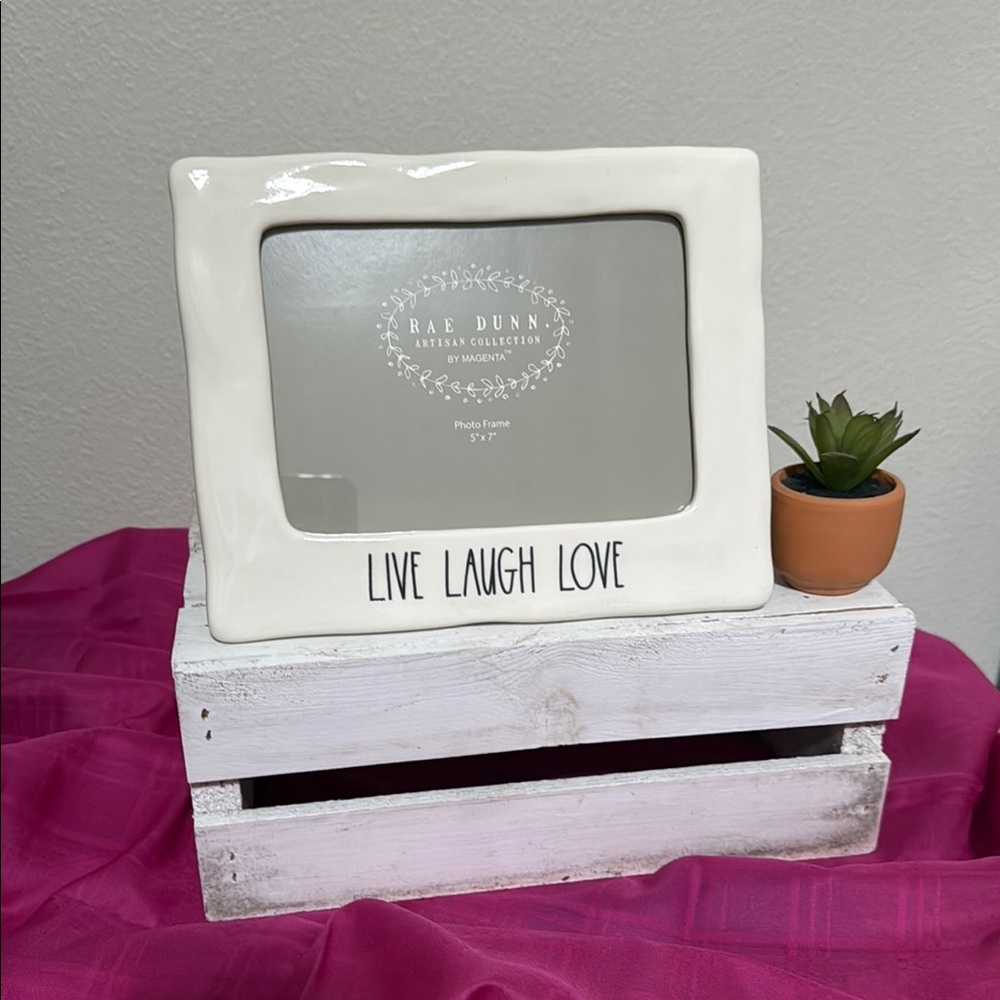 Rae Dunn White Picture Frame Elegant Accents